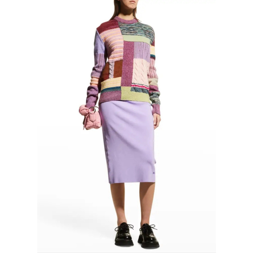 Marc Jacobs Crewneck Color Patchwork Knit Sweater Large•NWT•retail$575•Unisex